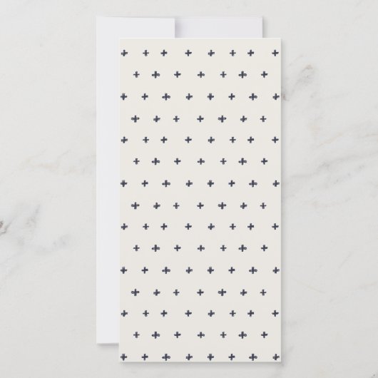 先住民バンクシアフローラ任意の年の記念日招待状 サンキューカード (裏面)