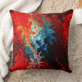 先住民ファイアフラクタル クッション (ブランケット)