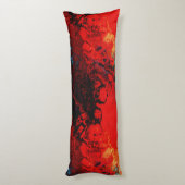 先住民ファイアフラクタル ボディピロー (裏面 (縦))