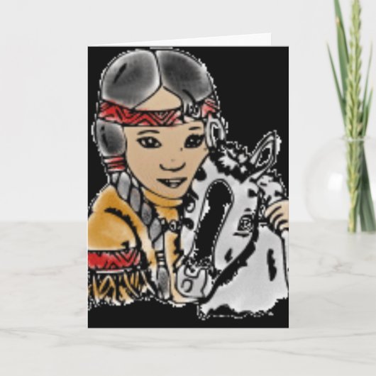 先住民フレンド カード (正面)