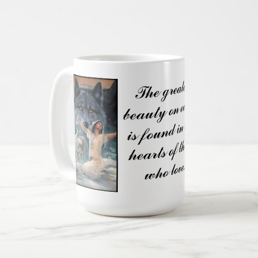 先住民プライド コーヒーマグカップ (正面左)