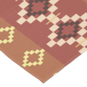 先住民プリント4テーブルランナー ミディアムテーブルランナー (コーナー)