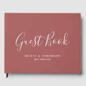 先住民プロテアウォーターカラーフローラボホボタニカル ゲストブック (正面)