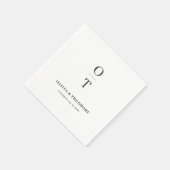 先住民プロテアウォーターカラーフローラボホボタニカル スタンダードカクテルナプキン (角)