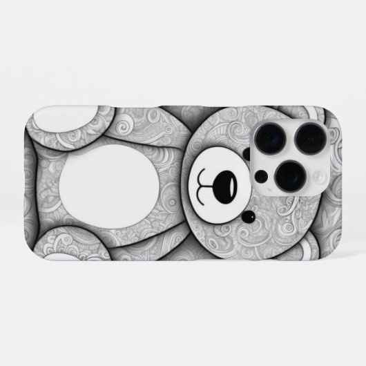 先住民ベア iPhoneケース (裏面横)