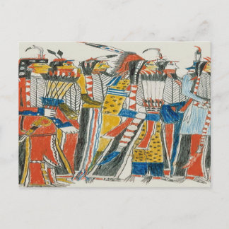 先住民ポウワウダンサー ポストカード