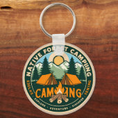 先住民マウンテンキャンプ キーホルダー (正面)