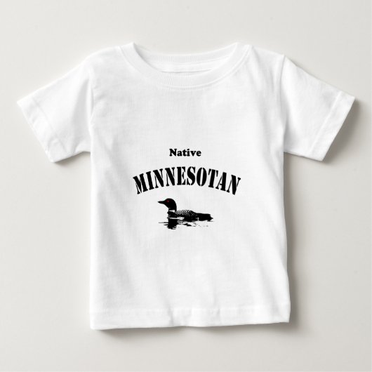 先住民ミネソタン ベビーTシャツ (正面)