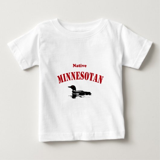 先住民ミネソタン ベビーTシャツ (正面)