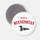 先住民ミネソタン マグネット (正面/裏面)