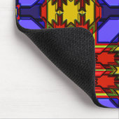 先住民モダンアメリカン6Aマウスパッド マウスパッド (コーナー)