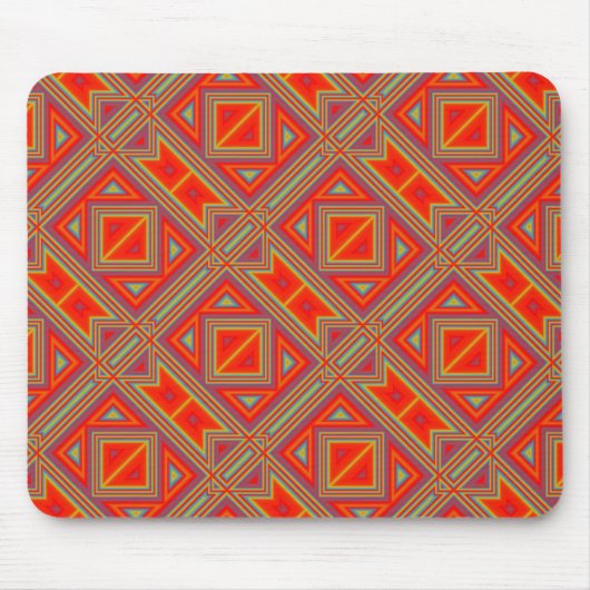 先住民モダンアメリカ22マウスパッド マウスパッド (正面)