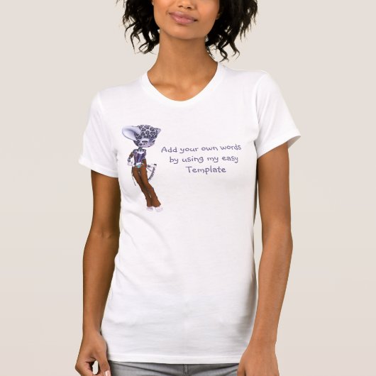 先住民ユキヒョウTシャツ Tシャツ (正面)