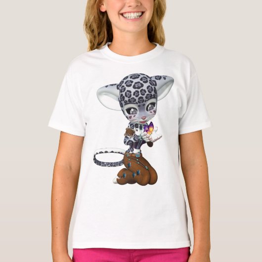 先住民ユキヒョウTシャツ Tシャツ (正面)