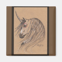 先住民ユニコーン磁石