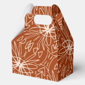 先住民ユニークアメリカン・パターンの好意ボックス フェイバーボックス (裏面)