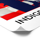 先住民ライツ展 – NEW YORK CITYポスター ポスター (角)