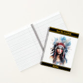 先住民伝統スケッチブック:ワイルドTouch ノートブック (内部)