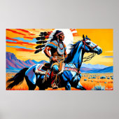 先住民伝統月14 ポスター (正面)