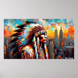 先住民伝統月 – 戦士21 ポスター