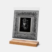 先住民先住民アメリカ人。 アクリルサイン (傾斜)