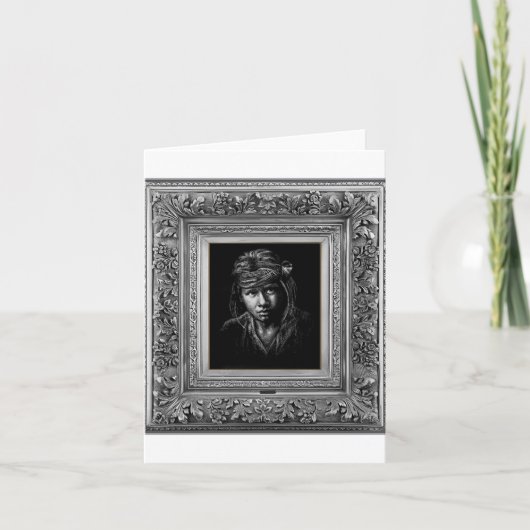 先住民先住民アメリカ人。 カード (正面)