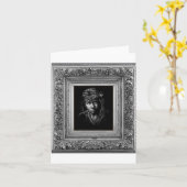 先住民先住民アメリカ人。 カード (黄色い花)