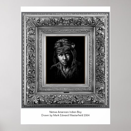 先住民先住民アメリカ人。 ポスター (正面)