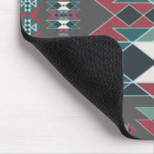 先住民南西部インディアンアートブランケットデザイン マウスパッド (コーナー)