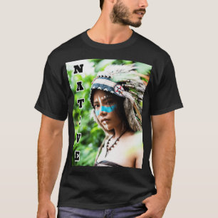 先住民女性1 Tシャツ