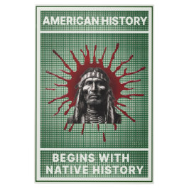 先住民履歴メタル記号 メタルプリント