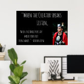 先住民感動的アメリカ引用文バイアヤシャロヤ ポスター (ホームオフィス)