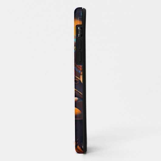 先住民戦士7 Case-Mate iPhoneケース (裏面/左)