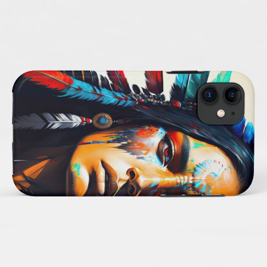 先住民戦士7 Case-Mate iPhoneケース (裏面(横))