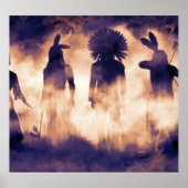 先住民戦士:霧の先祖の出現 ポスター (正面)