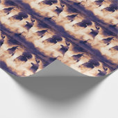 先住民戦士：霧の先祖の出現 ラッピングペーパー (角)