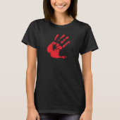 先住民支援 Tシャツ (正面)