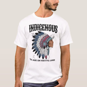 先住民族が先住民族の土地にいる Tシャツ