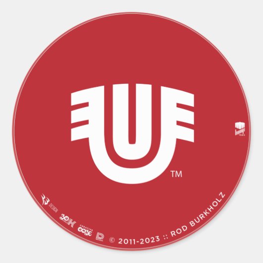 先住民族のオート族ブランド・マーク ラウンドシール (正面)