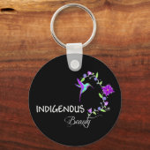 先住民族の強い キーホルダー (正面)