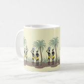 先住民族の文化と島伝統 コーヒーマグカップ (正面左)