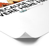 先住民族の日が最初の先住民 ポスター (角)