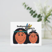 先住民族の日 ポストカード (スタンド正面)