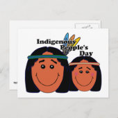 先住民族の日 ポストカード (正面/裏面)