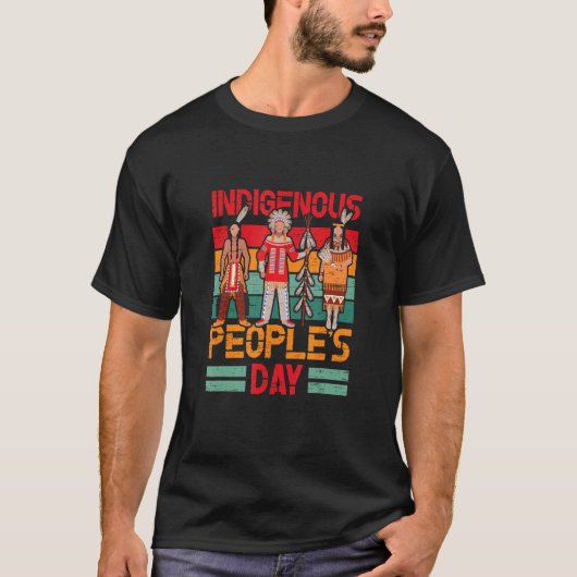 先住民族の日 Tシャツ (正面)