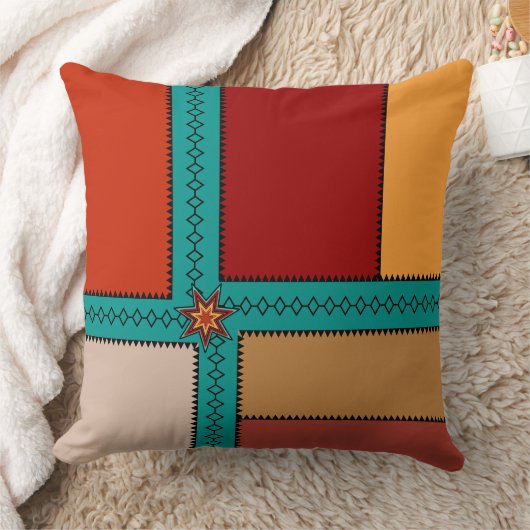 先住民星 クッション (ブランケット)