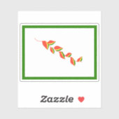 先住民東部ボリビア人v2，南米の国旗 シール (シート)