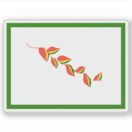 先住民東部ボリビア人v2，南米の国旗 シール