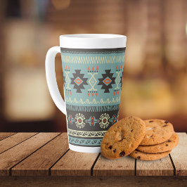 先住民毛布パターン カフェラテマグ