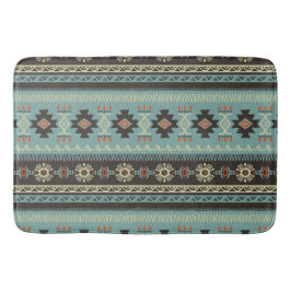 先住民毛布パターン バスマット